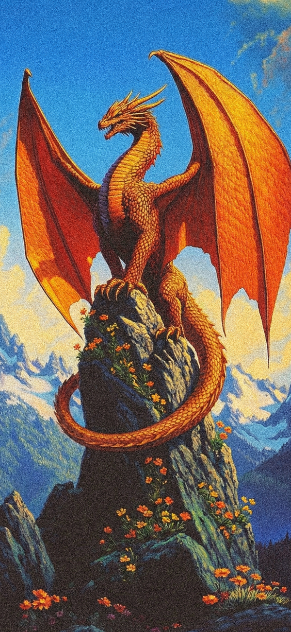 Dragon's Peak Wallpaper