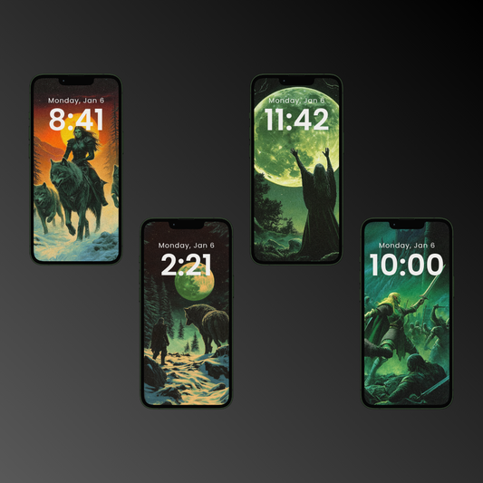 Moon Elf Wallpaper Pack of 25