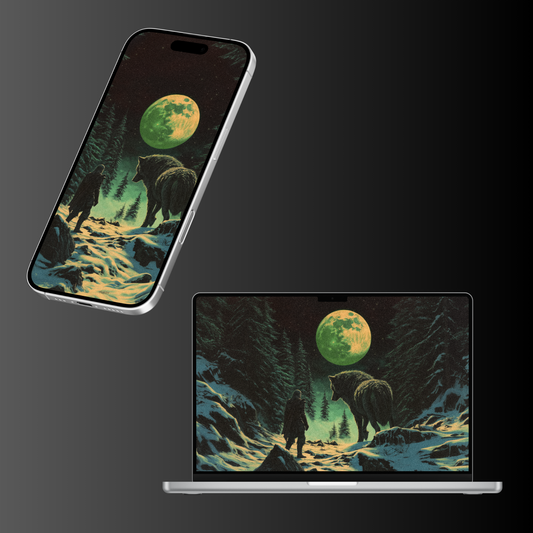 Moon Elf Wallpaper Set