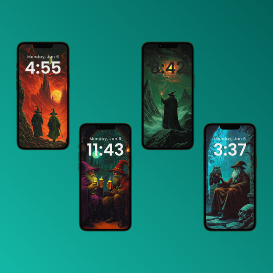 Wizard Wallpaper Pack Pack of 25