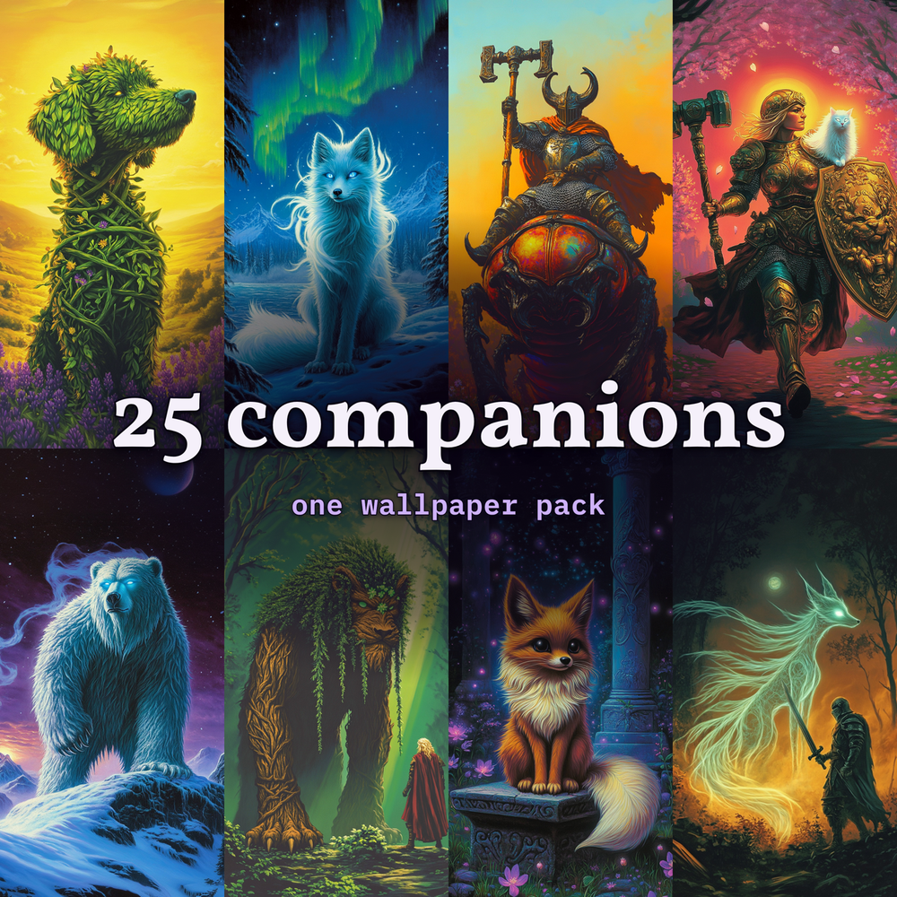 Companion Wallpaper Pack of 25