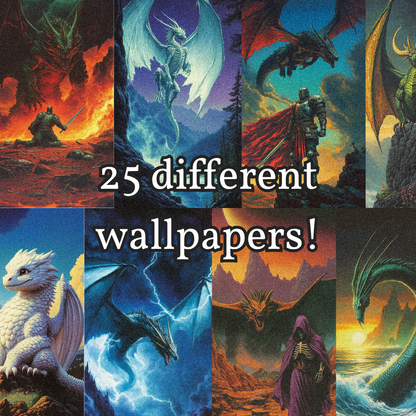 Dragon Wallpaper Pack of 25