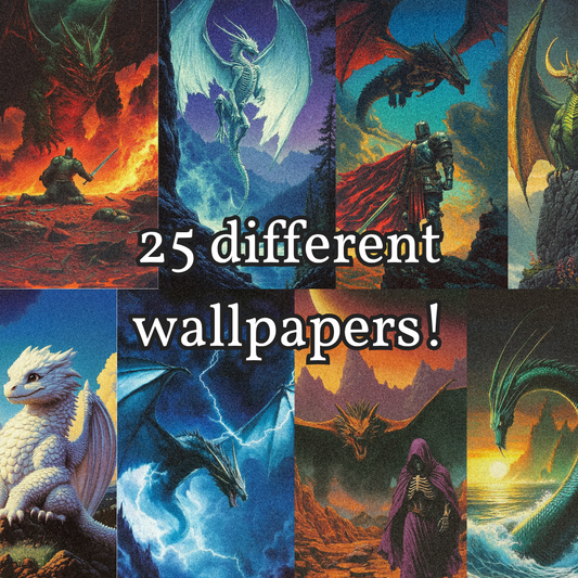 Dragon Wallpaper Pack of 25