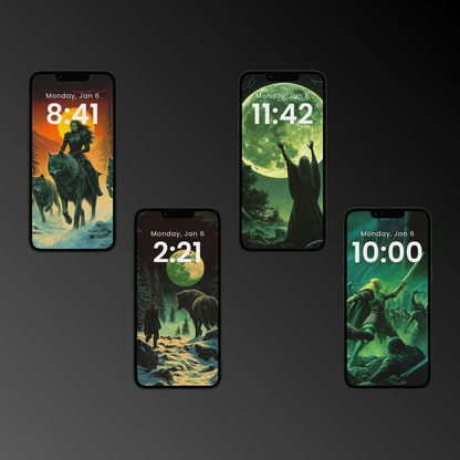 Moon Elf Wallpaper Pack of 25