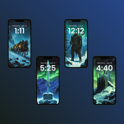 Winter Wallpaper Pack of 25